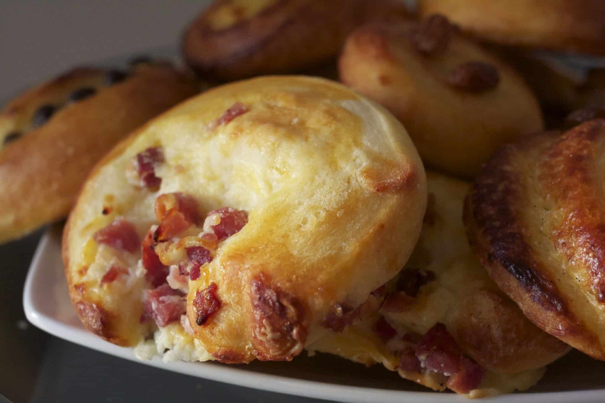 recette pain lardons fromage map